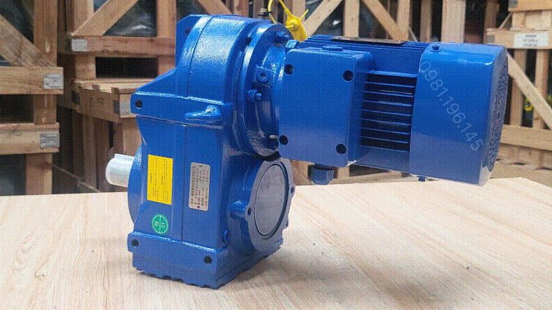 Tổng quan thiết kế motor giảm tốc tải nặng trục song song F 15kW 20Hp