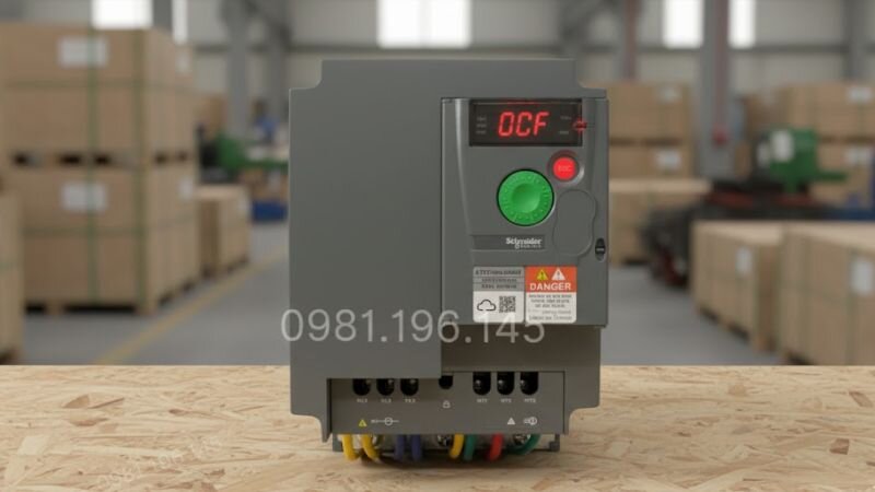 Biến tần schneider lỗi ocf.