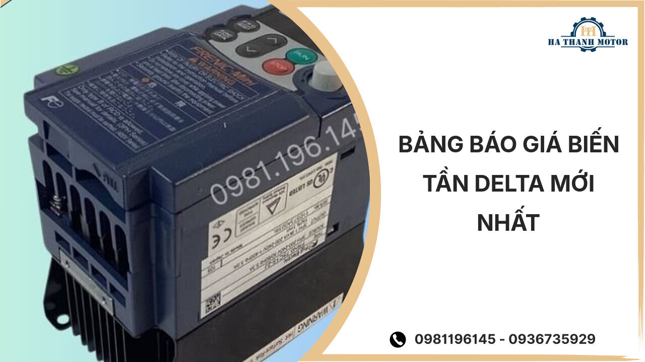 Bảng báo giá biến tần delta mới nhất tháng %currentmonthyear%