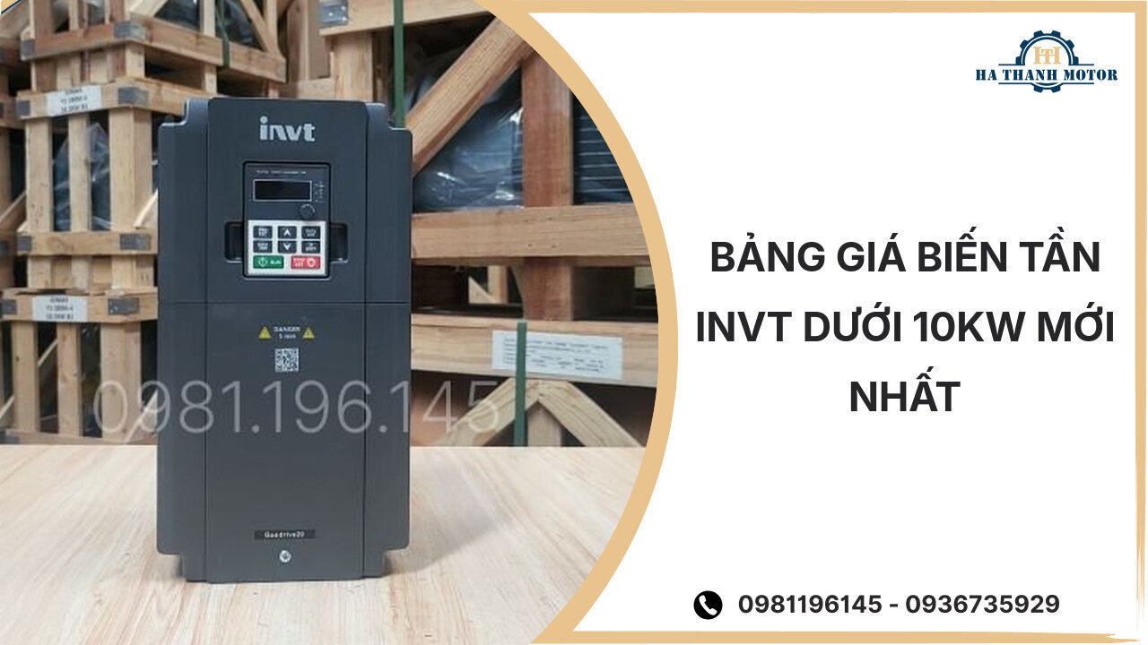 Bảng giá biến tần Invt dưới 10kW mới nhất %currentmonthyear%