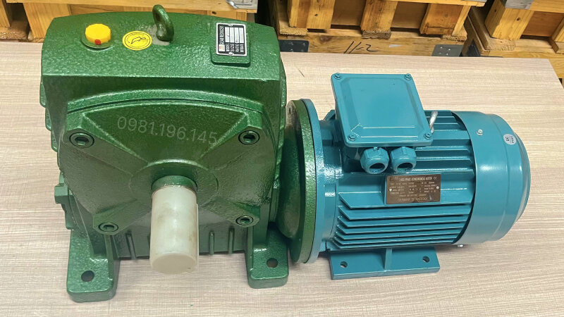 Ứng dụng thực tế của motor giảm tốc WPDA 135 4kW 5.5Hp