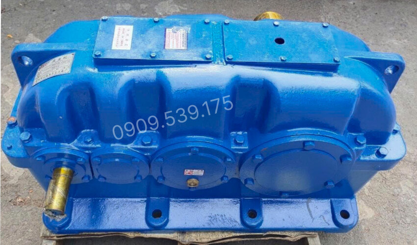 Thiết kế và cấu tạo hộp số giảm tốc ZQ 1000