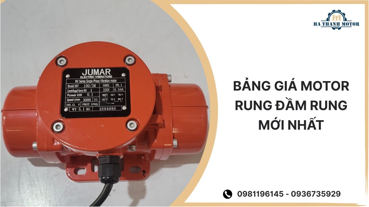 Bảng giá motor rung đầm rung