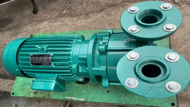 Bơm hút chân không đầu liền 0.8kW 1Hp góc nhìn đầu bơm