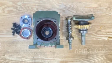Cấu tạo bên trong của hộp giảm tốc trục vít WPDS 40
