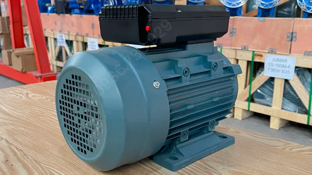 Động cơ điện 1 pha 3.7kW 5Hp góc nghiêng phía sau