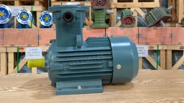 Góc nhìn mặt bên Động cơ phòng nổ 1.1kW 1.5Hp