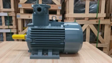 Góc nhìn mặt bên Động cơ phòng nổ 18.5kW 25Hp