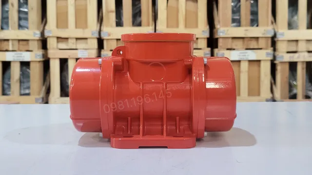 Góc nhìn mặt sau Động cơ rung đầm rung 0.1kW