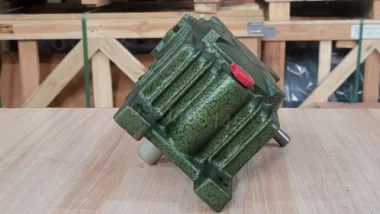 Góc trái của hộp giảm tốc trục vít WPX 40