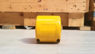 Góc nhìn mặt trước Khớp nối xích KC6022 thể hiện rõ phần vỏ và lỗ trục