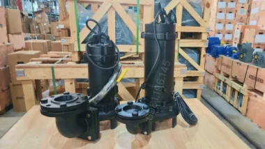 Góc nhìn đầu ra Máy bơm chìm 4kW 5.5Hp