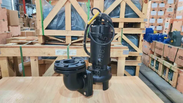 Góc nghiêng phía trước Máy bơm chìm 5.5kW 7.5Hp