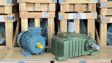 Motor giảm tốc WPO 120 3kW 4Hp chính hãng