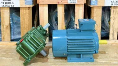 Góc phải của motor giảm tốc WPX 100 1.1kW 1.5Hp