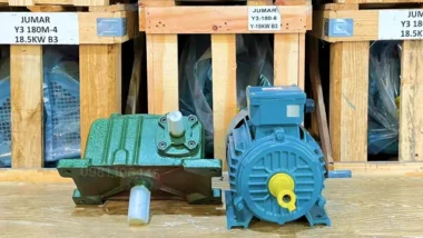 Trục của motor giảm tốc WPX 155 5.5kW 7.5Hp