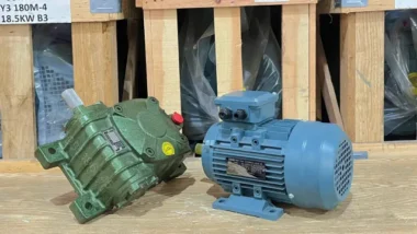 Góc nhìn tổng quan motor giảm tốc WPX 60 0.25kW 0.34Hp