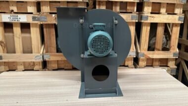 Motor quạt thổi mặt sau