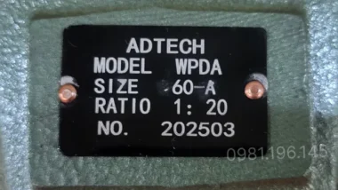 Tem hộp giảm tốc trục vít WPDA 60