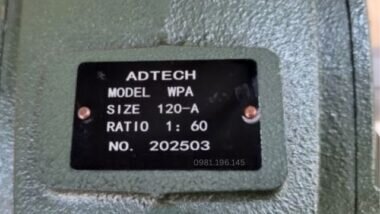 Tem hộp giảm tốc trục vít WPA 120