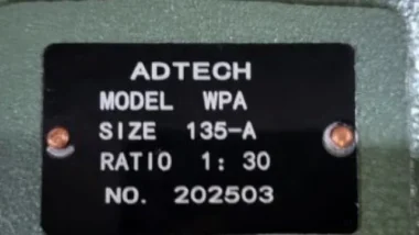 Tem hộp giảm tốc trục vít WPA 135