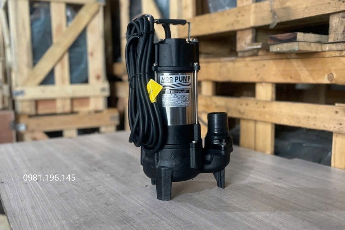 Cấu tạo và nguyên lý hoạt động của máy bơm nước chìm đẩy cao