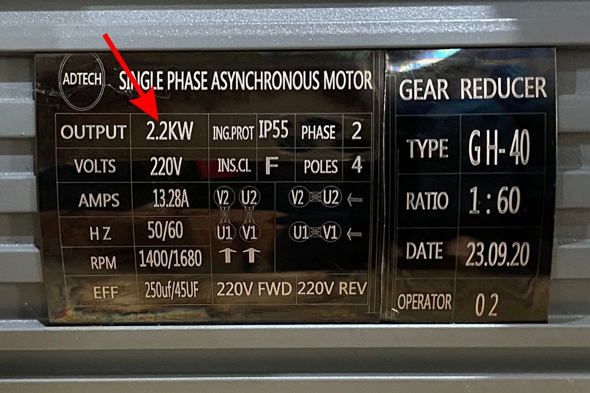 Chọn đúng công suất motor giảm tốc để tránh thiếu lực khi khởi động